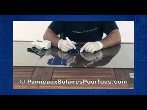 Créer un panneau solaire photovoltaïque