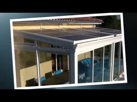 Panneau solaire sur veranda