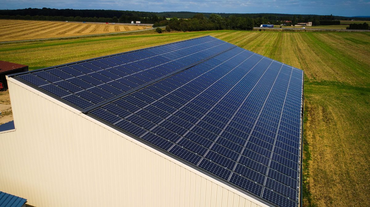 Agriculture panneau solaire