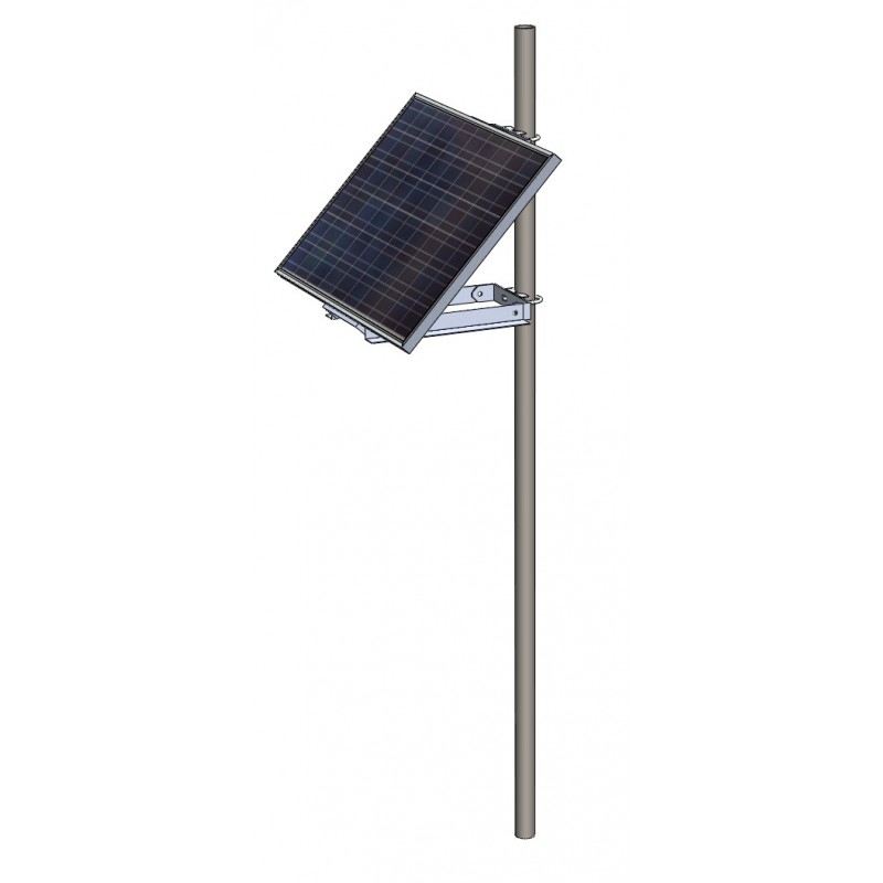Support panneau solaire mat