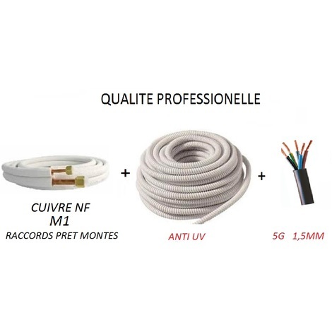 Tuyau cuivre pour pompe a chaleur