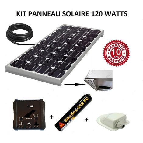 Kit panneau solaire souple pour camping car