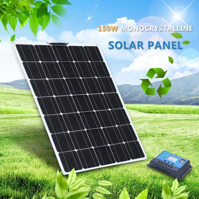 Panneau solaire black booster