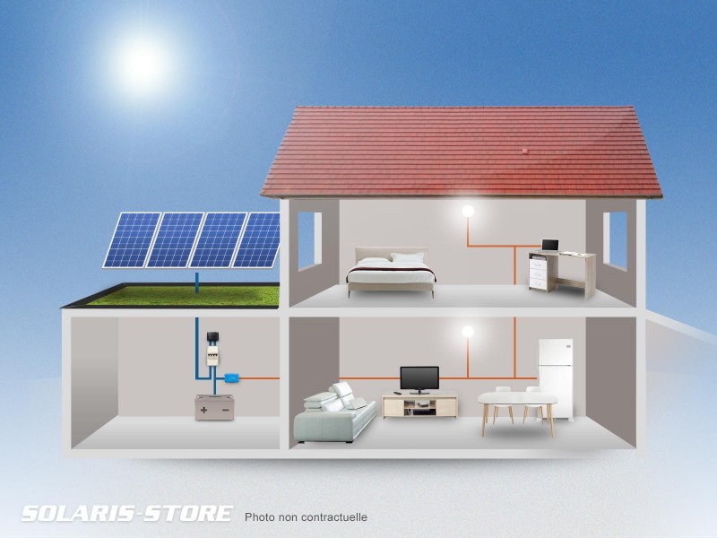 Panneau solaire alimentation maison