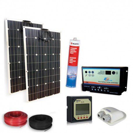 Kit de panneau solaire pour roulotte