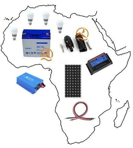 Kit panneau solaire afrique