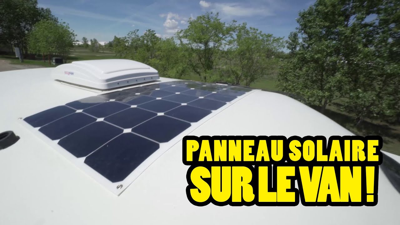 Installer un panneau solaire sur une voiture