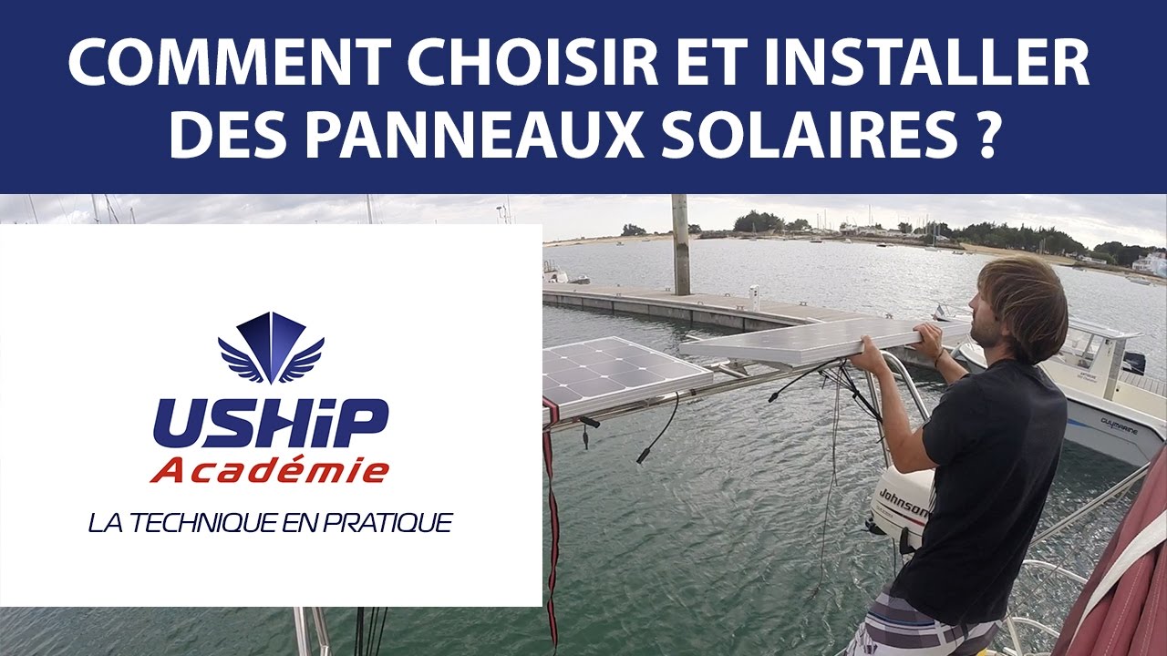 Calcul panneau solaire pour voilier