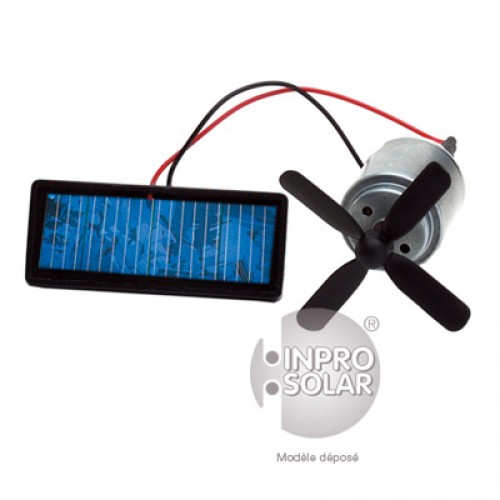 Panneau solaire moteur