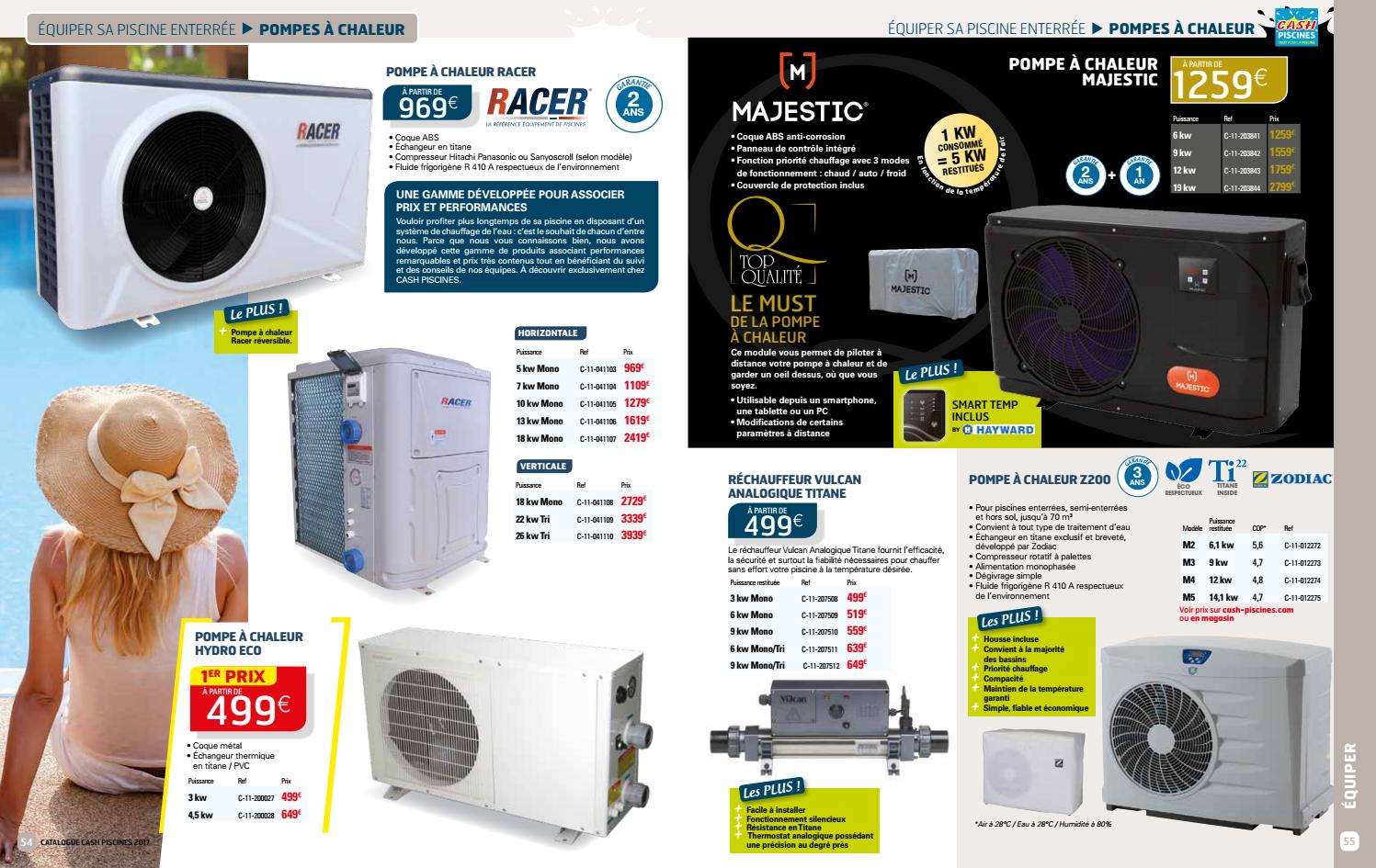 Pompe a chaleur racer 10kw
