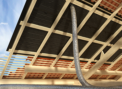 Panneau solaire photovoltaique ou aerovoltaique