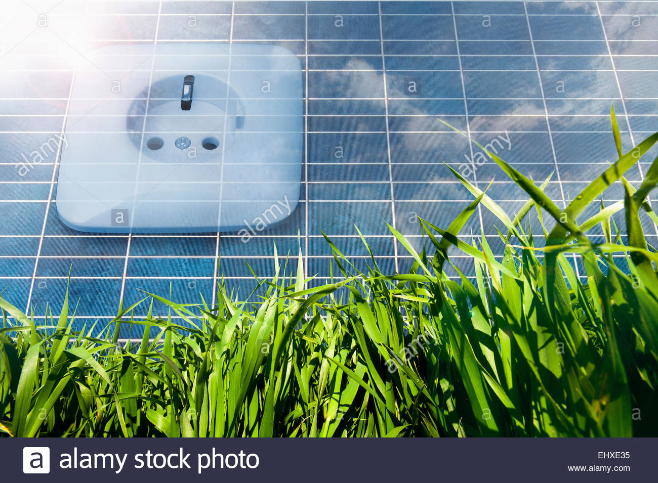Panneau solaire environnement