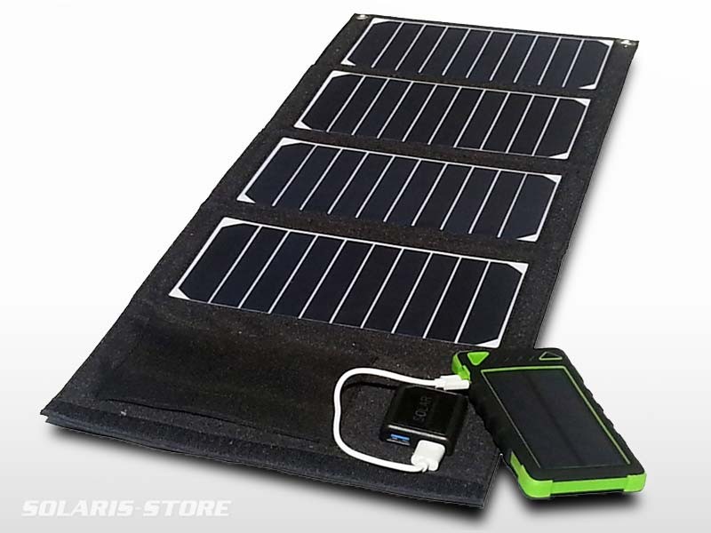 Panneau solaire pour batterie portable