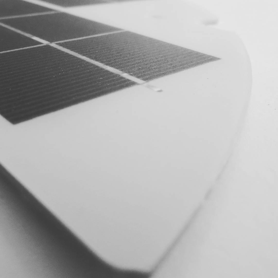 Panneau solaire imprimé