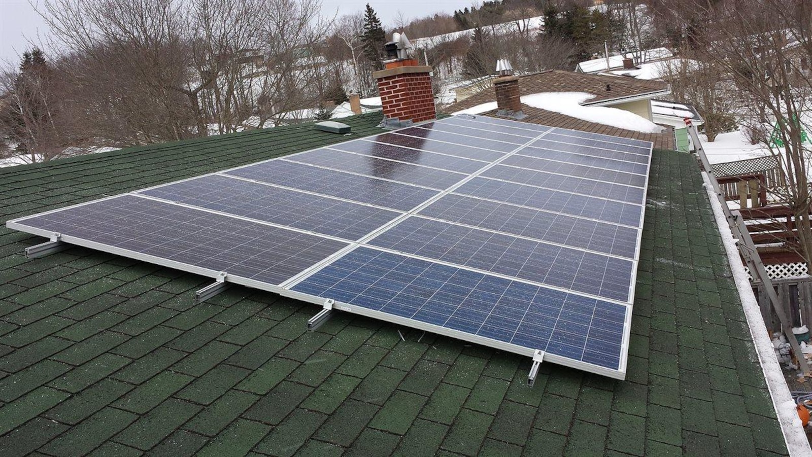 Bonne jeune panneau solaire