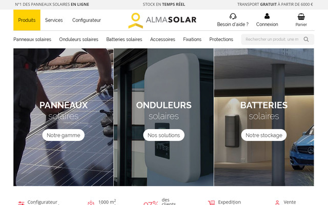 Panneau solaire magasin