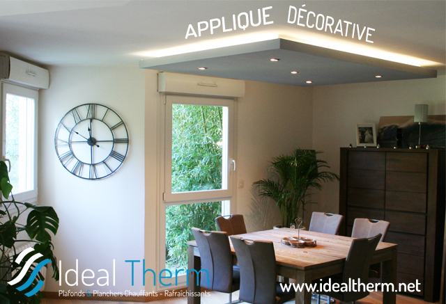 Pompe a chaleur faux plafond