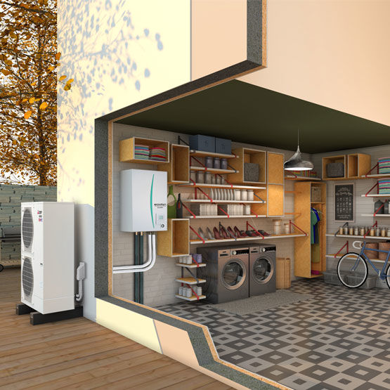 Pompe a chaleur air air design