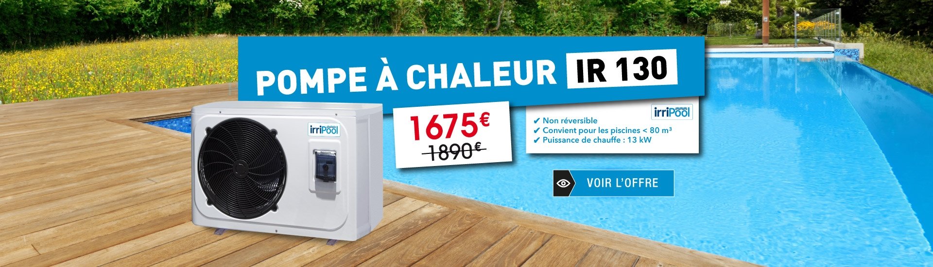 Pompe à chaleur air-eau monobloc