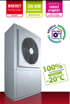 Pompe à chaleur 20 kw