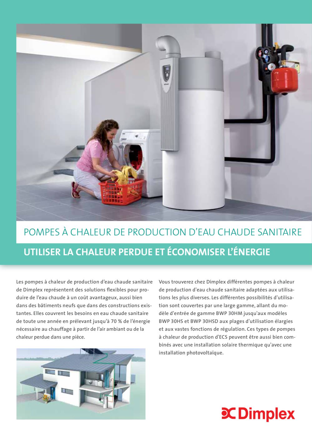 Pompe a chaleur air eau et eau chaude sanitaire