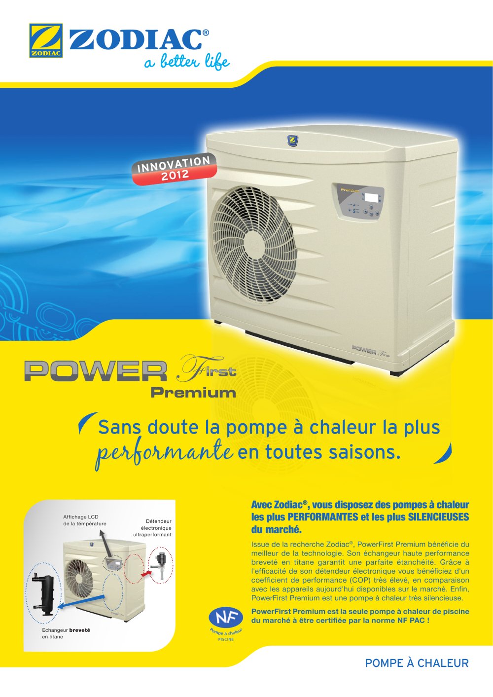 Pompe a chaleur les plus performante