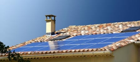 Pourcentage de panneau solaire en france
