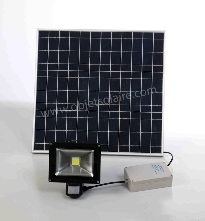 Panneau solaire pour spot led