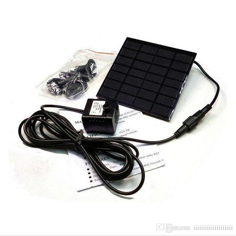 Pompe aquarium panneau solaire