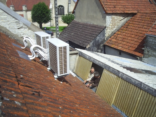 Pompe a chaleur toiture
