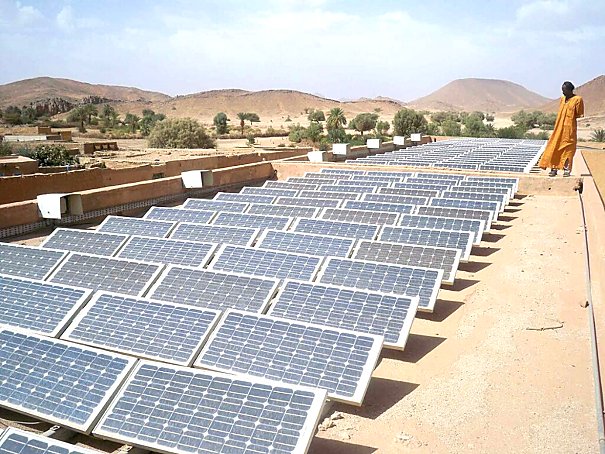 Afrique panneau solaire