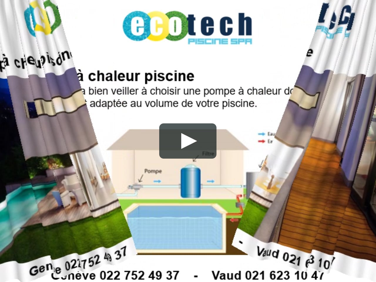 Pompe a chaleur piscine geneve
