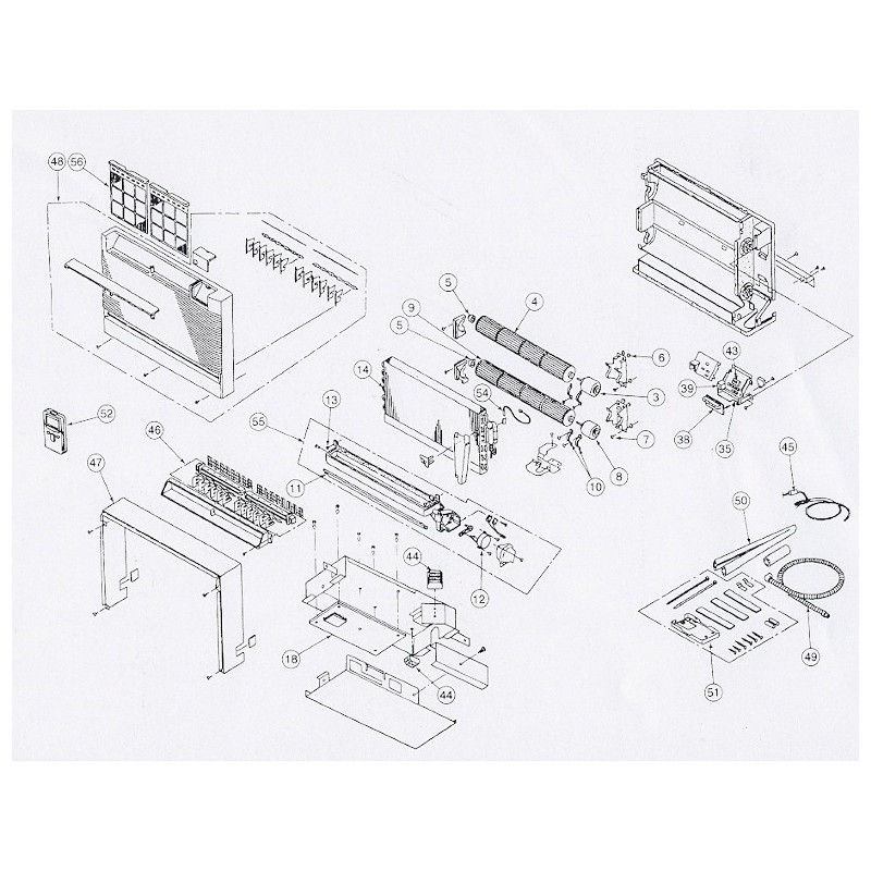 Pompe a chaleur pieces detachees