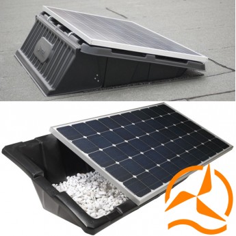 Fixation pour panneau solaire
