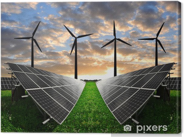 Panneau solaire toile