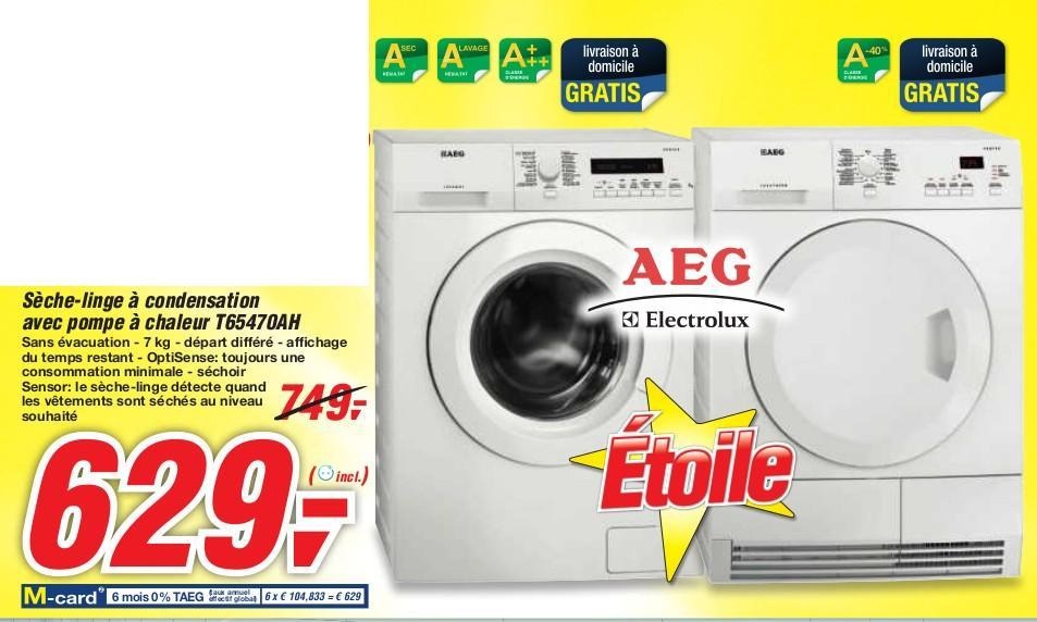 Avis sèche linge pompe à chaleur candy gch 980 na1t-