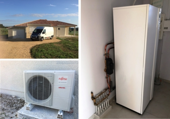 Pompe a chaleur atlantic extensa duo
