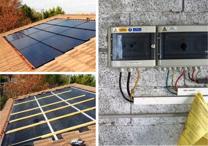 Réparation panneau solaire