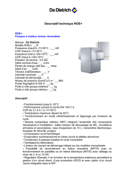 Pompe a chaleur de dietrich roe 2