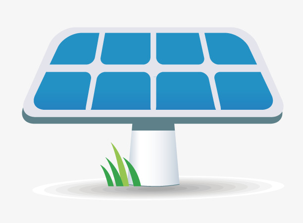Dessin panneau solaire png