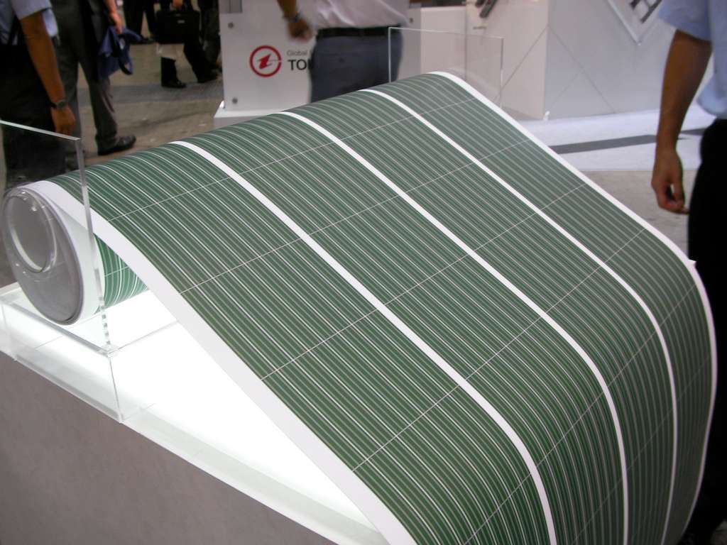 Panneau solaire rouleau