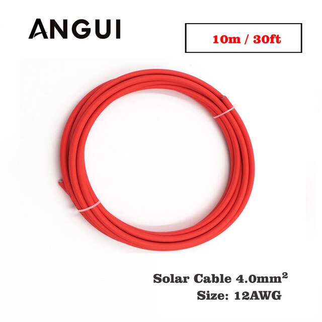 Panneau solaire couleur rouge