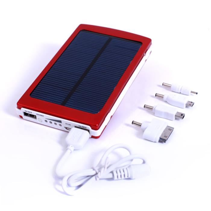 Chargeur téléphone panneau solaire
