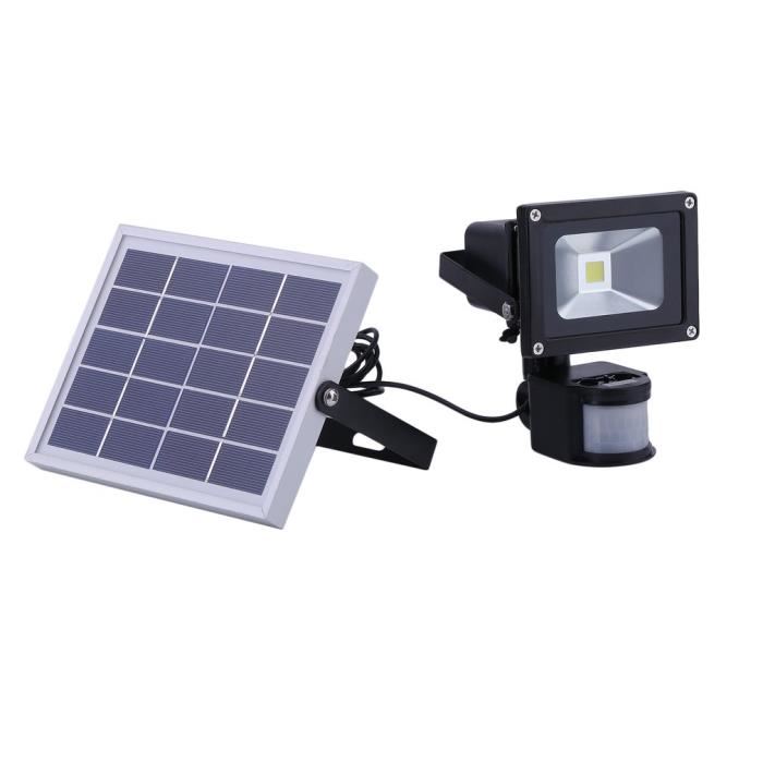 Lampe sodium panneau solaire