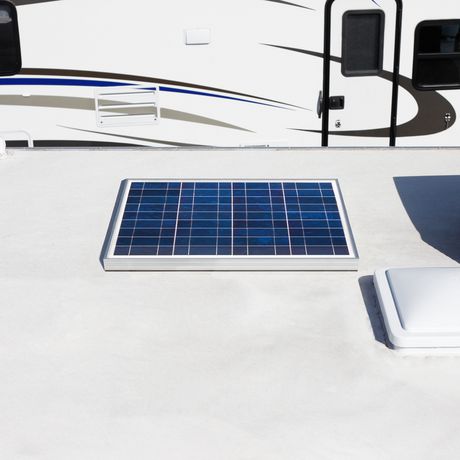 Installation panneau solaire coleman
