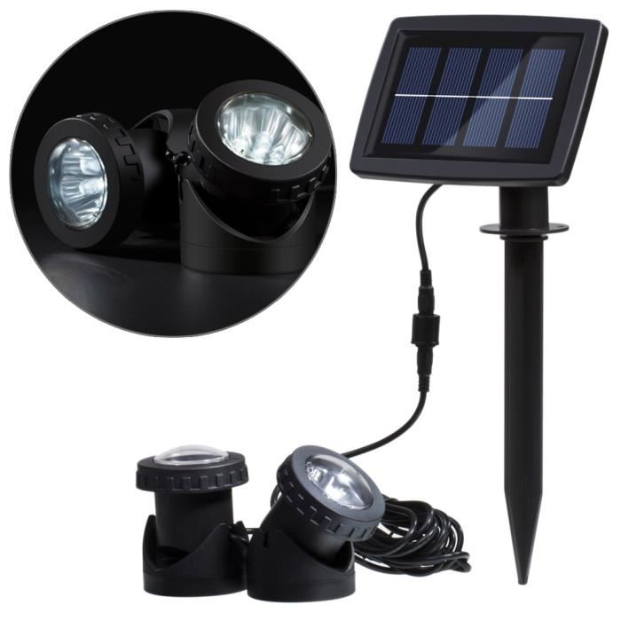 Lampe exterieure panneau solaire