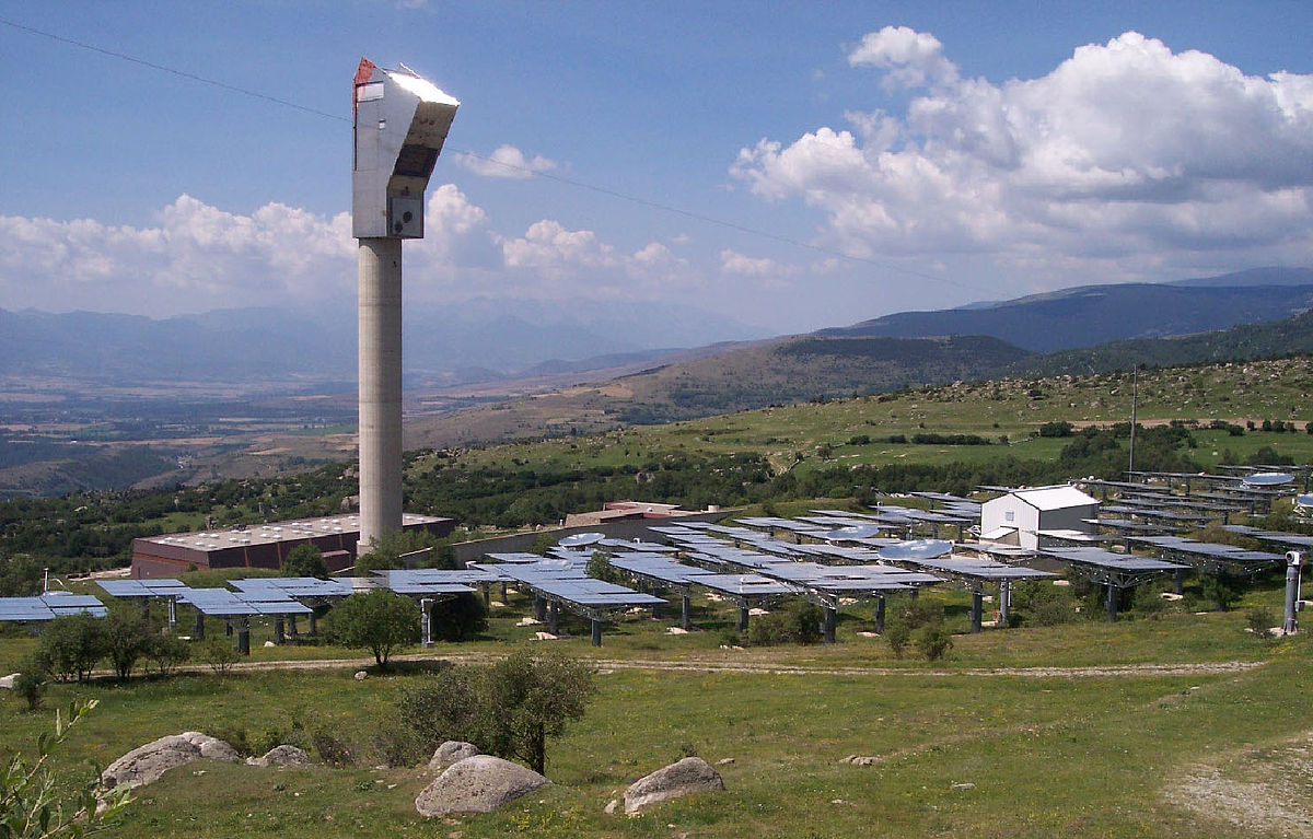 Panneau solaire font romeu