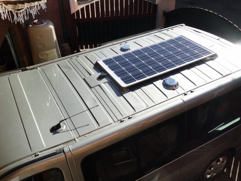 Trafic panneau solaire