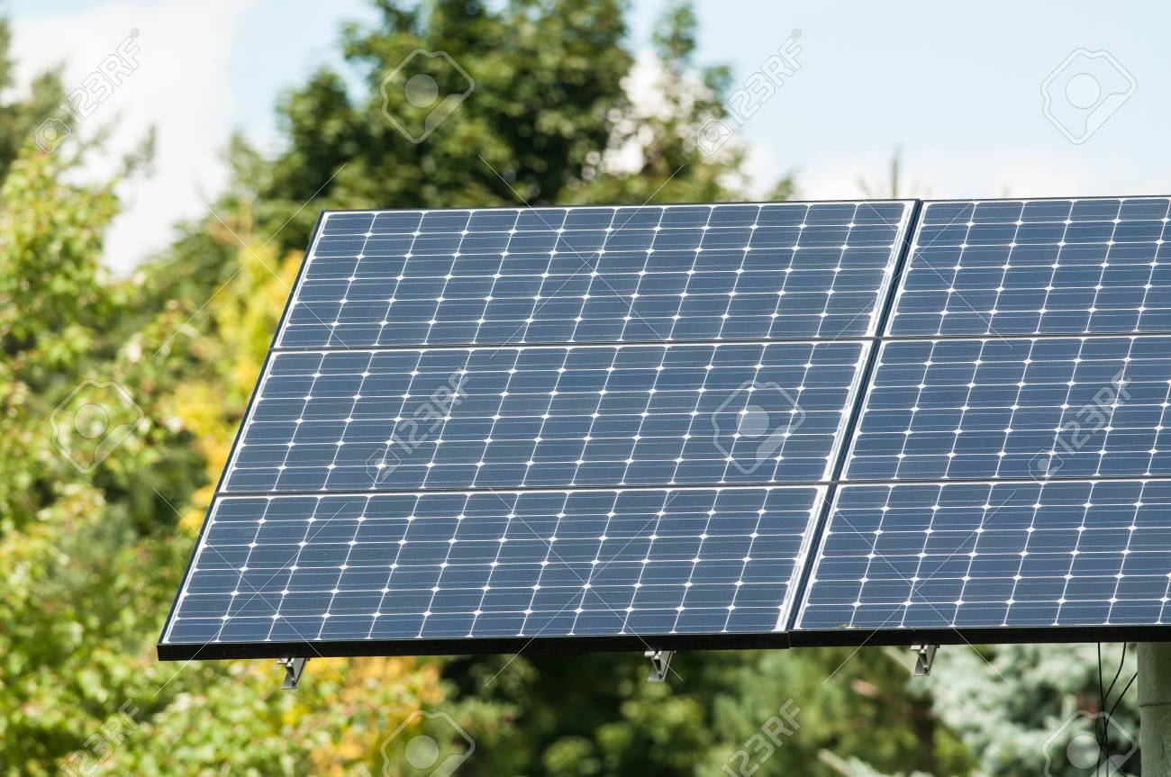 Panneau solaire face
