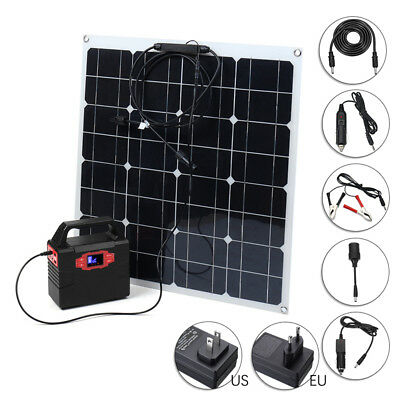 Panneau solaire et batterie de voiture